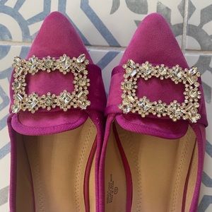 Vici jeweled flats
